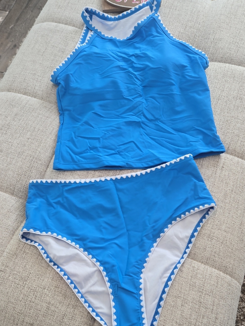 NWT Beachsissi High-neck Tankini Set - Picture 2 of 12